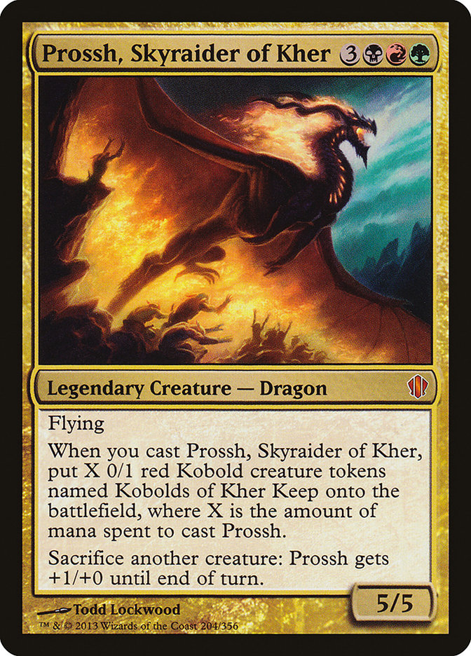 Prossh, Skyraider of Kher [Commander 2013] | Silver Goblin