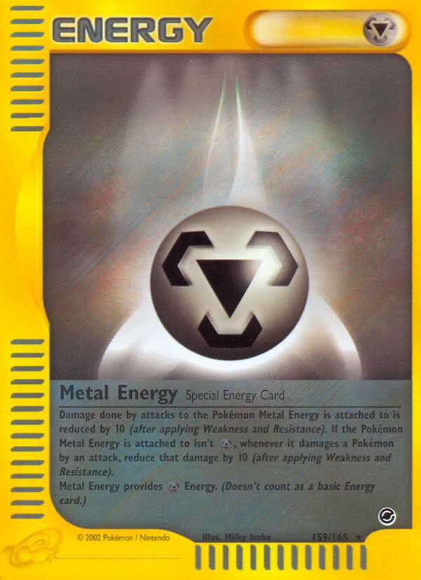 Metal Energy (159/165) [Expedition: Base Set] | Silver Goblin