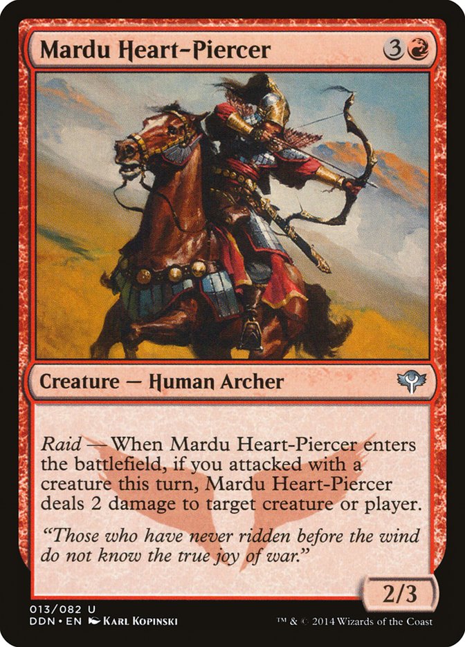 Mardu Heart-Piercer [Duel Decks: Speed vs. Cunning] | Silver Goblin