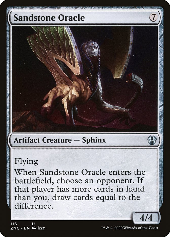 Sandstone Oracle [Zendikar Rising Commander] | Silver Goblin