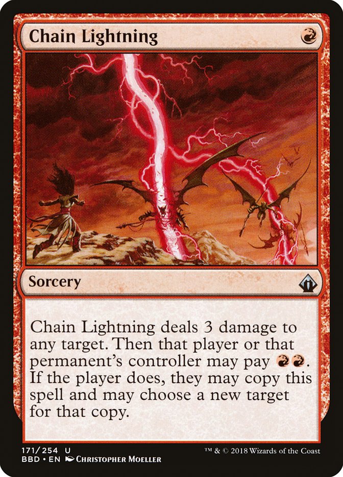 Chain Lightning [Battlebond] | Silver Goblin