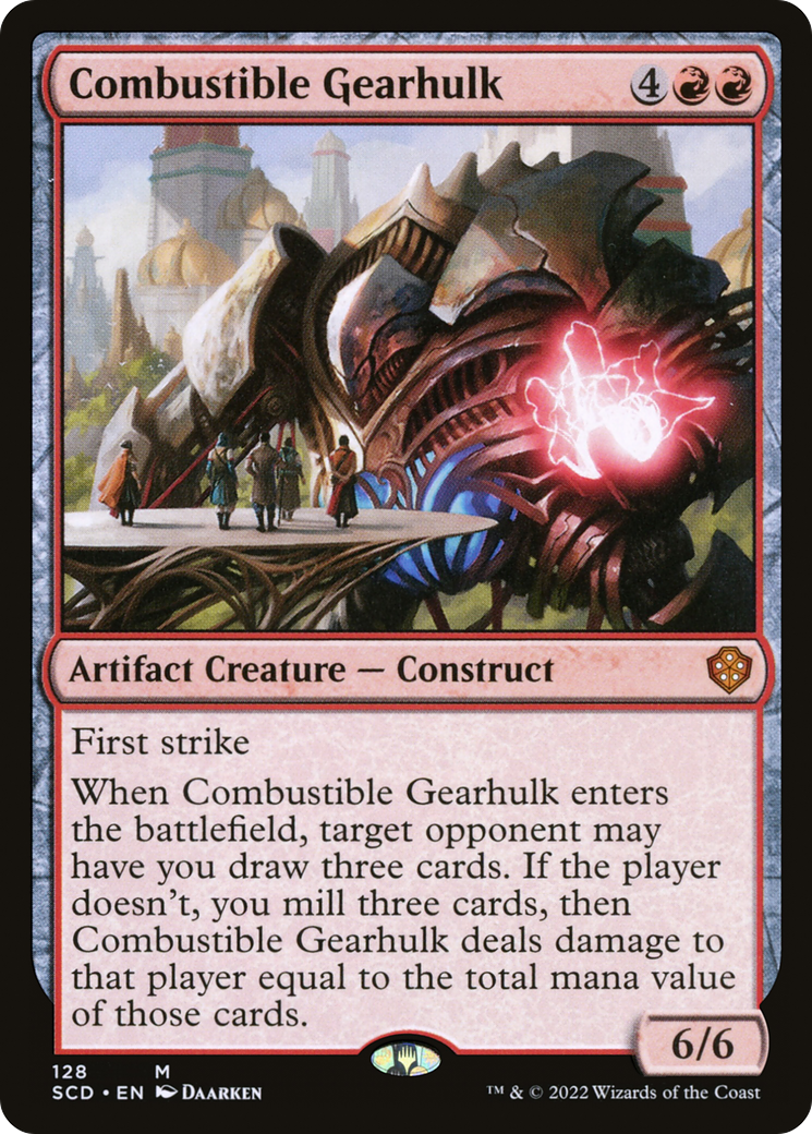 Combustible Gearhulk [Starter Commander Decks] | Silver Goblin