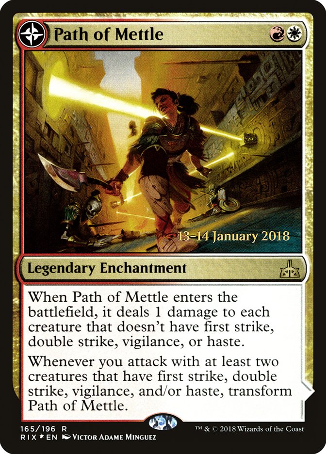 Path of Mettle (165) Foil - Rivals of Ixalan Promos