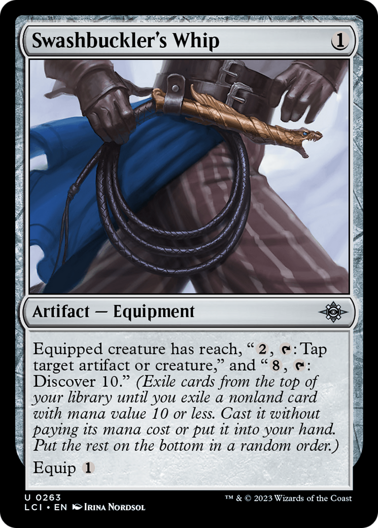 Swashbuckler's Whip [The Lost Caverns of Ixalan] | Silver Goblin
