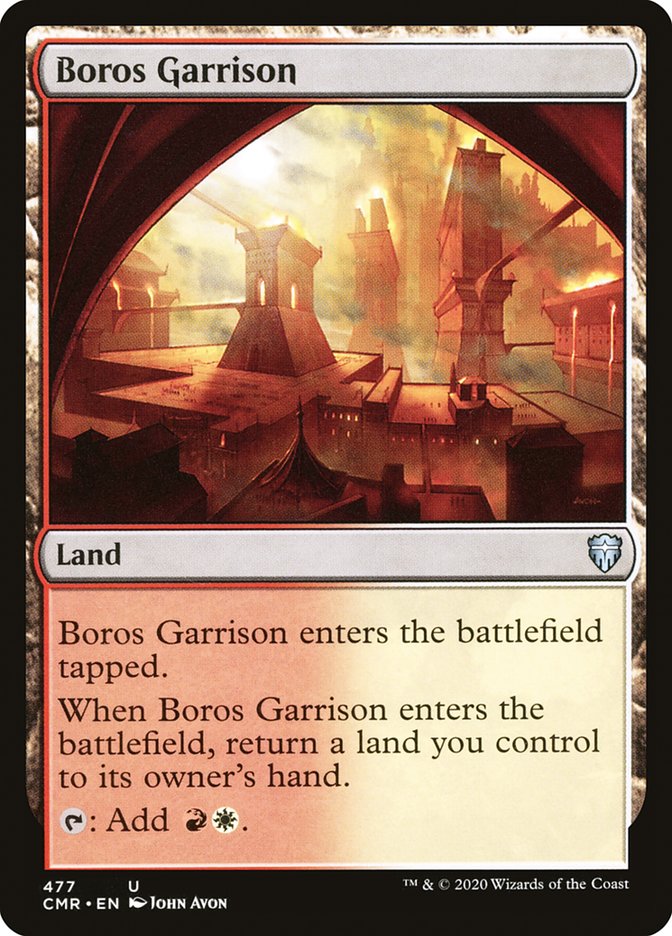 Boros Garrison [Commander Legends] | Silver Goblin