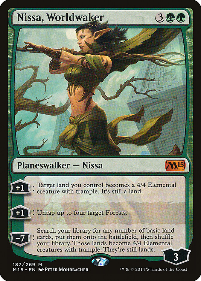 Nissa, Worldwaker [Magic 2015] | Silver Goblin