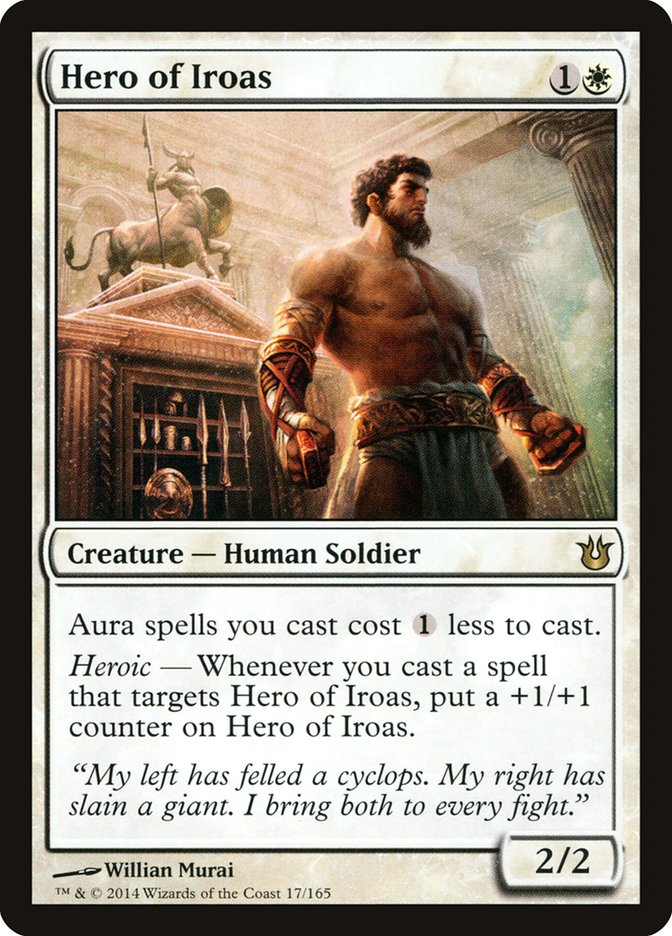 Hero of Iroas [Born of the Gods] | Silver Goblin