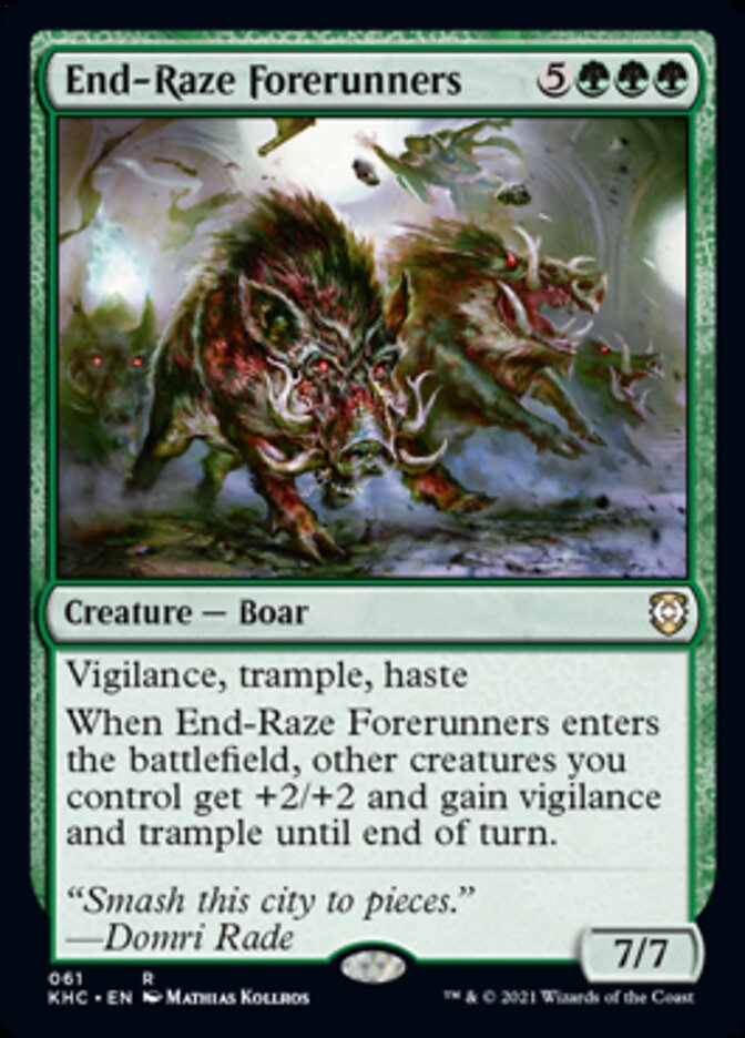 End-Raze Forerunners [Kaldheim Commander] | Silver Goblin