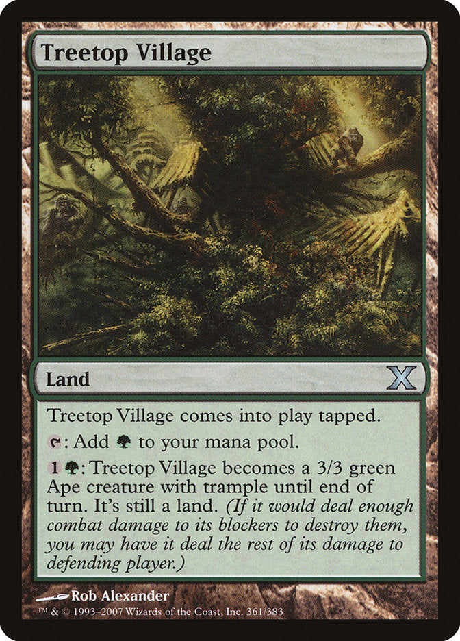 Treetop Village [Tenth Edition] | Silver Goblin