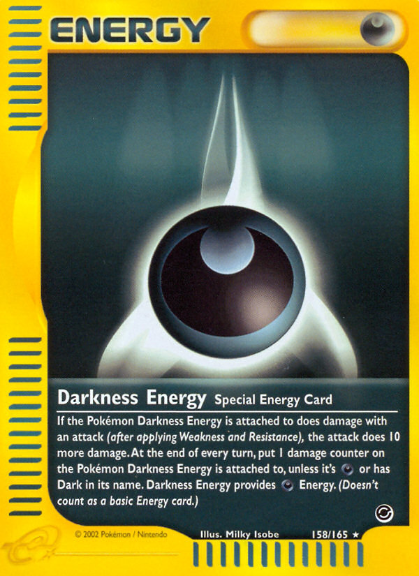 Darkness Energy (158/165) [Expedition: Base Set] | Silver Goblin