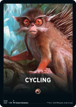 Cycling Theme Card [Jumpstart 2022 Front Cards] | Silver Goblin