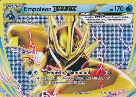 Empoleon BREAK (XY134) (Jumbo Card) [XY: Black Star Promos] | Silver Goblin