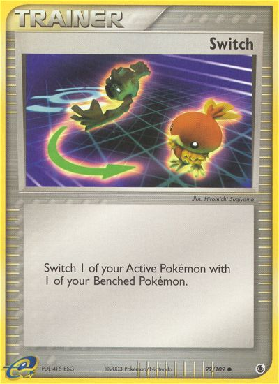 Switch (92/109) [EX: Ruby & Sapphire] | Silver Goblin