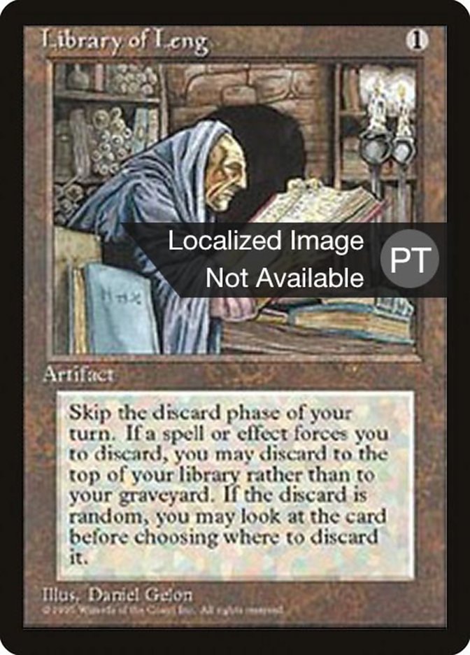 Library of Leng [Fourth Edition (Foreign Black Border)] | Silver Goblin