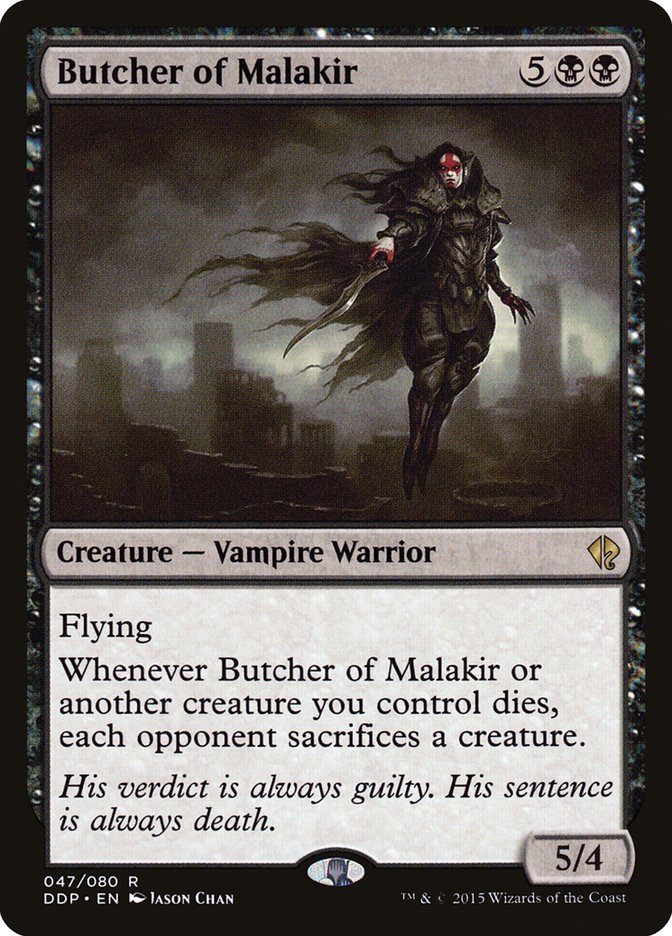 Butcher of Malakir [Duel Decks: Zendikar vs. Eldrazi] | Silver Goblin