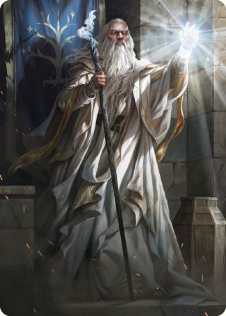 Gandalf the White Art Card [The Lord of the Rings: Tales of Middle-earth Art Series] | Silver Goblin