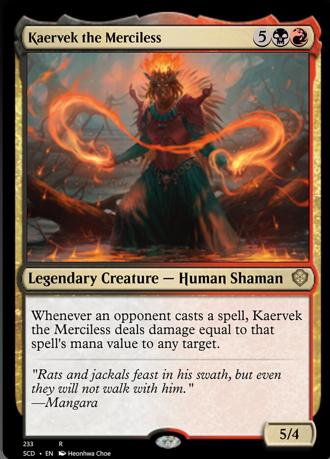 Kaervek the Merciless [Starter Commander Decks] | Silver Goblin