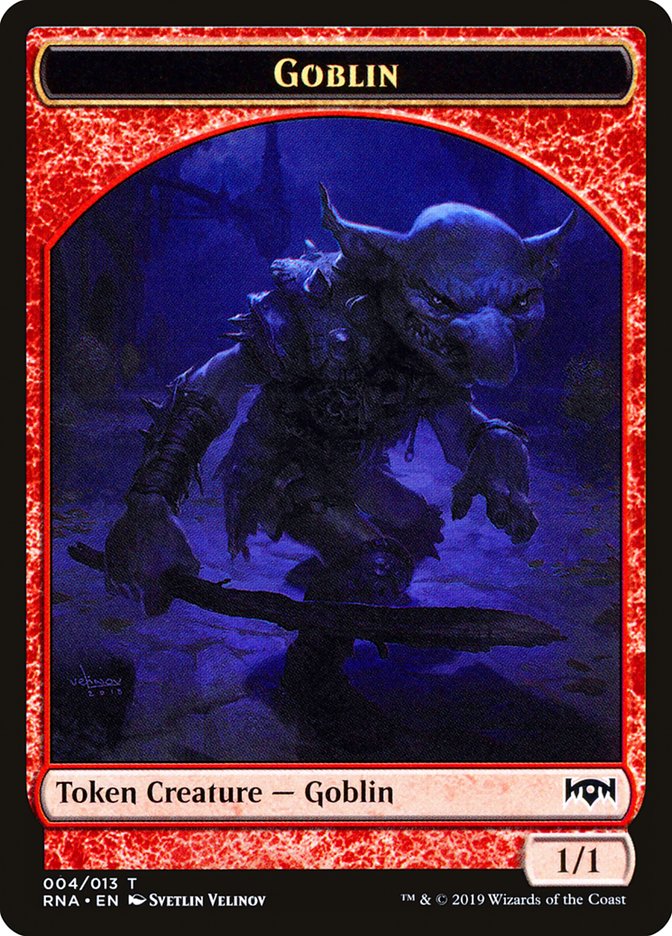 Goblin Token [Ravnica Allegiance Tokens] | Silver Goblin