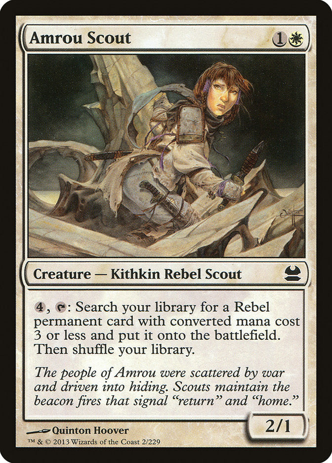 Amrou Scout [Modern Masters] | Silver Goblin