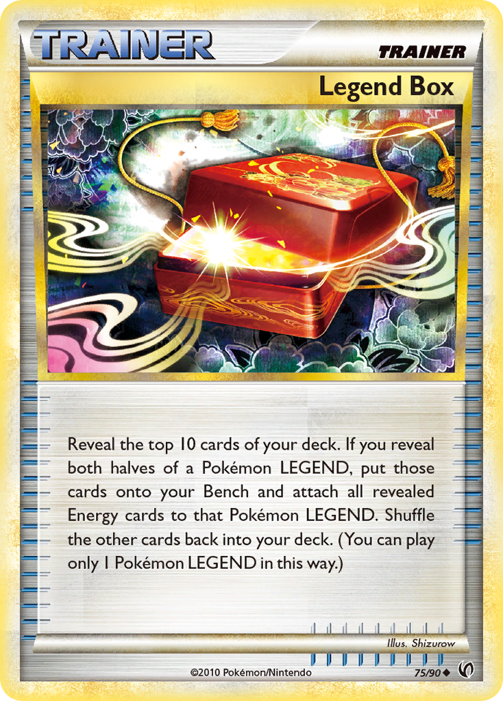 Legend Box (75/90) [HeartGold & SoulSilver: Undaunted] | Silver Goblin
