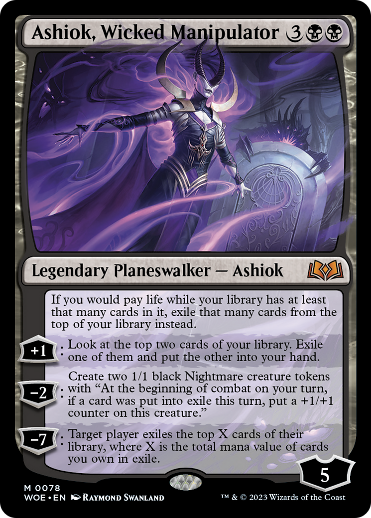Ashiok, Wicked Manipulator [Wilds of Eldraine] | Silver Goblin