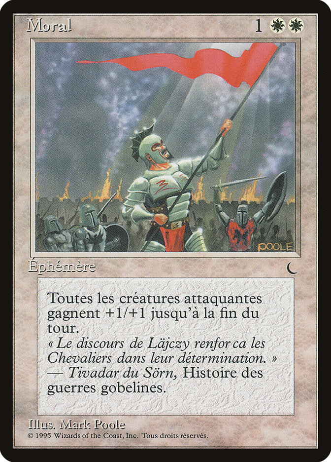 Morale (French) - "Moral" [Renaissance] | Silver Goblin