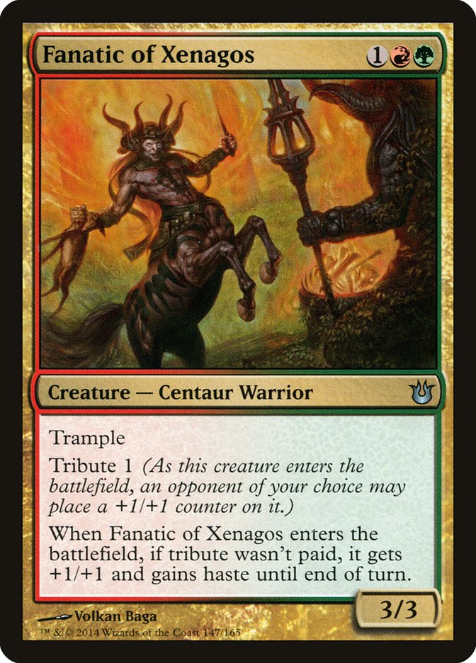 Fanatic of Xenagos [Born of the Gods] | Silver Goblin