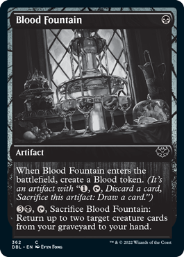 Blood Fountain [Innistrad: Double Feature] | Silver Goblin