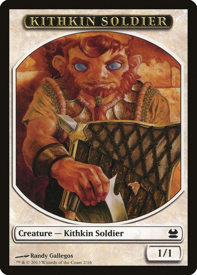 Kithkin Soldier Token [Modern Masters Tokens] | Silver Goblin