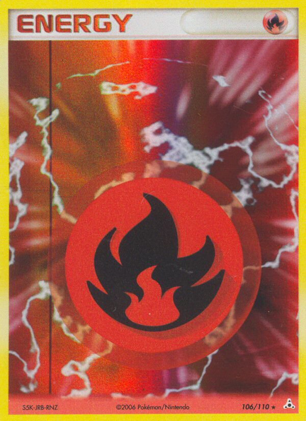 Fire Energy (106/110) [EX: Holon Phantoms] | Silver Goblin
