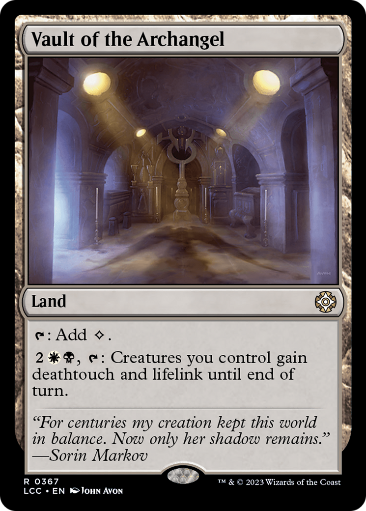 Vault of the Archangel [The Lost Caverns of Ixalan Commander] | Silver Goblin