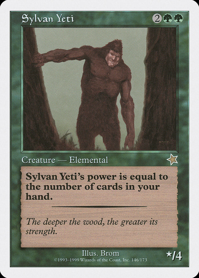 Sylvan Yeti [Starter 1999] | Silver Goblin