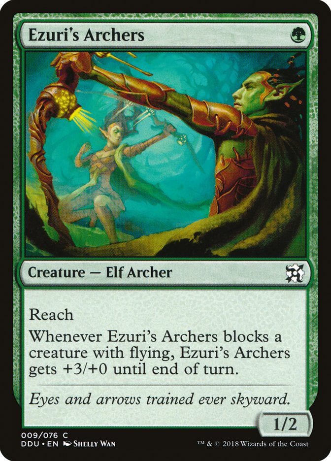 Ezuri's Archers [Duel Decks: Elves vs. Inventors] | Silver Goblin