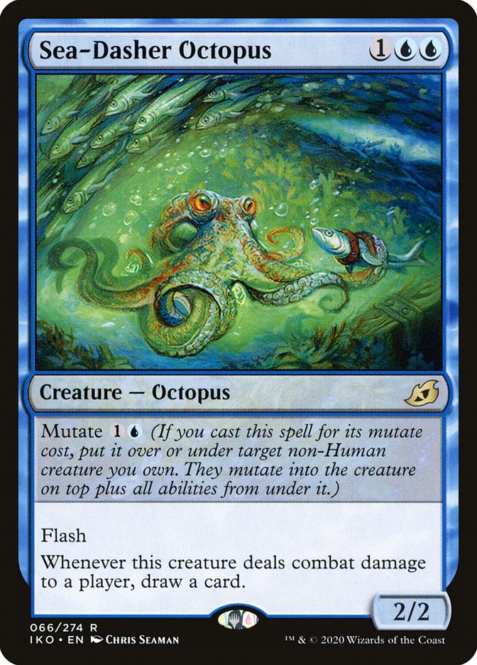 Sea-Dasher Octopus [Ikoria: Lair of Behemoths] | Silver Goblin