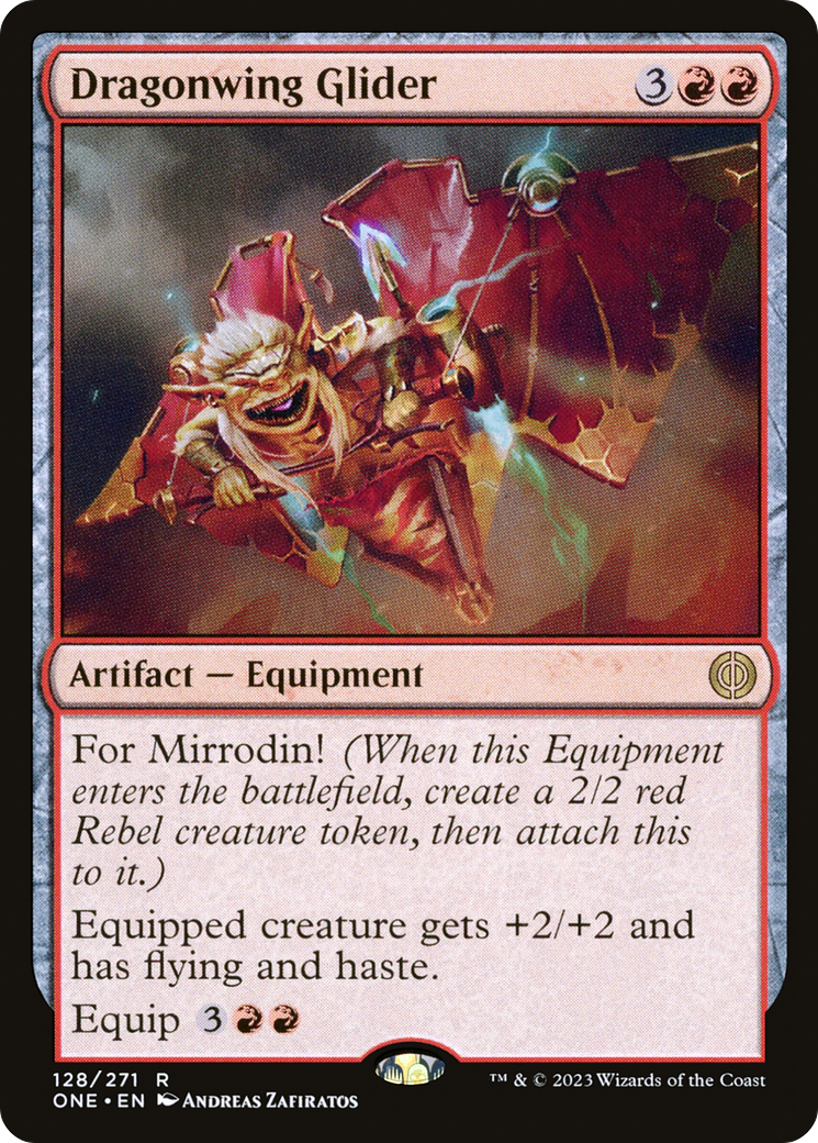 Dragonwing Glider [Phyrexia: All Will Be One] | Silver Goblin