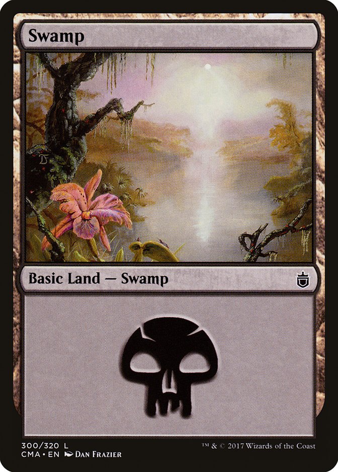 Swamp (300) [Commander Anthology] | Silver Goblin