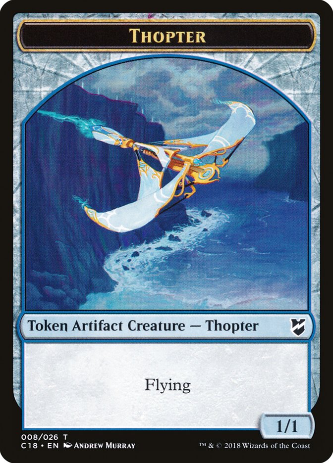 Thopter Token (008/026) [Commander 2018 Tokens] | Silver Goblin