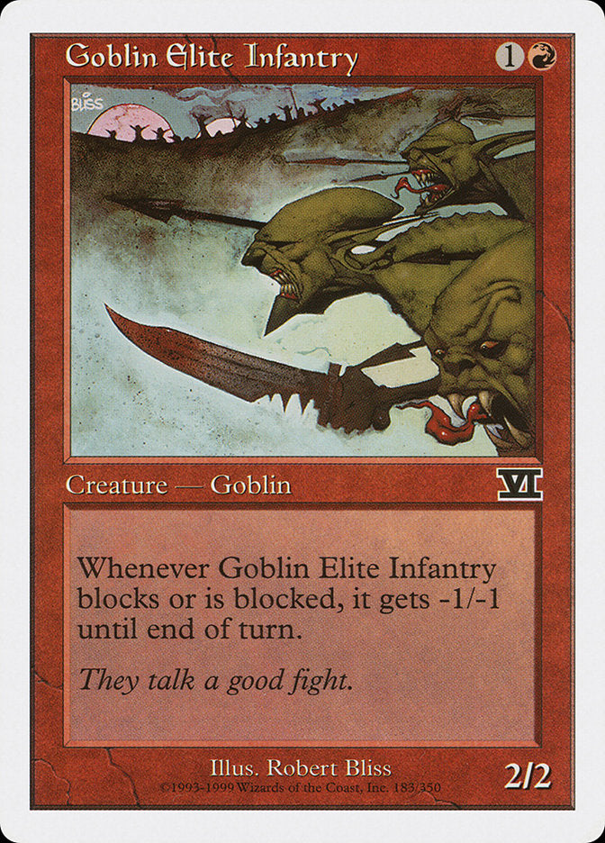 Goblin Elite Infantry [Classic Sixth Edition] | Silver Goblin