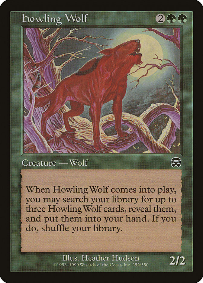 Howling Wolf [Mercadian Masques] | Silver Goblin