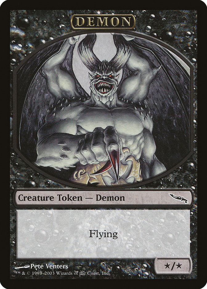 Demon Token [Magic Player Rewards 2003] | Silver Goblin