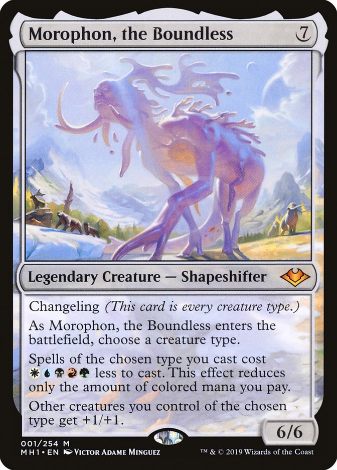 Morophon, the Boundless [Modern Horizons] | Silver Goblin