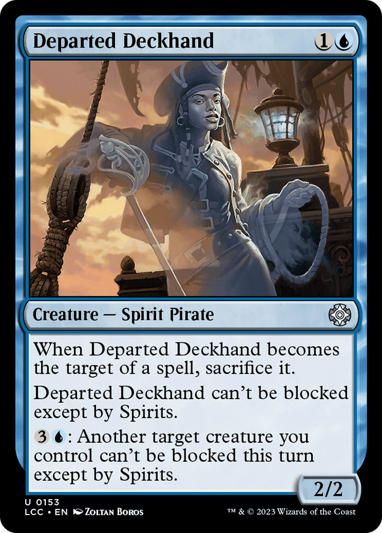 Departed Deckhand [The Lost Caverns of Ixalan Commander] | Silver Goblin