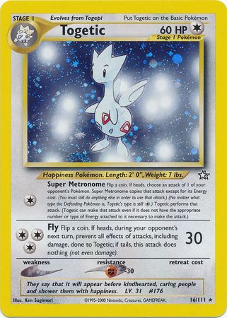 Togetic (16/111) [Neo Genesis Unlimited] | Silver Goblin