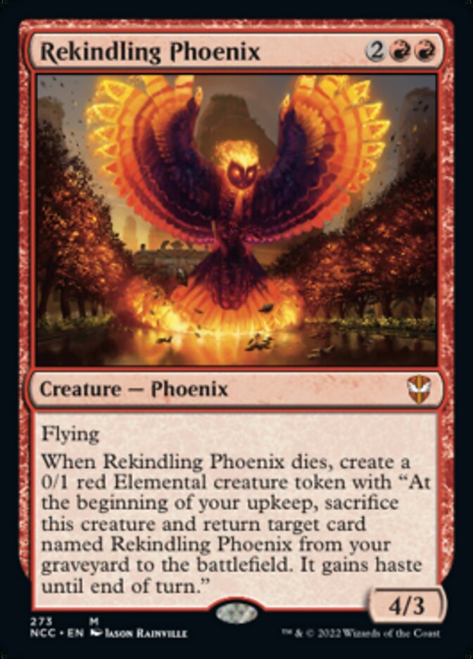 Rekindling Phoenix [Streets of New Capenna Commander] | Silver Goblin