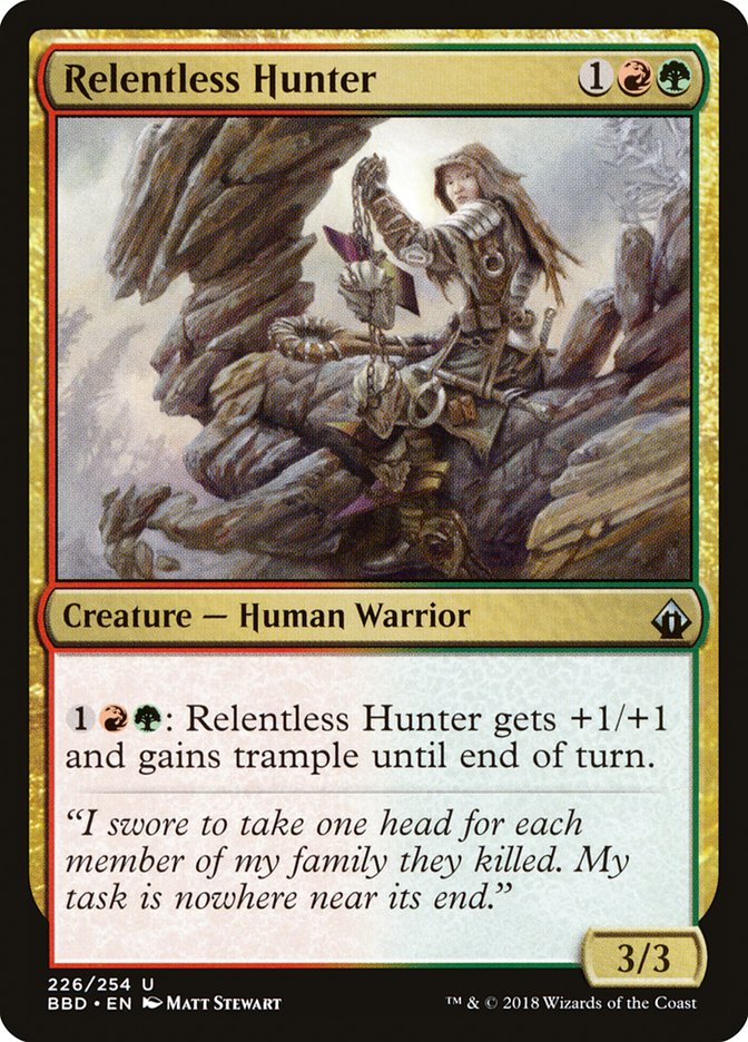 Relentless Hunter [Battlebond] | Silver Goblin