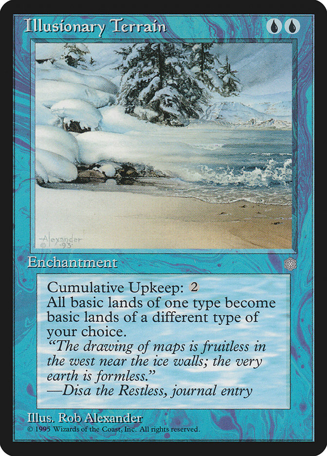 Illusionary Terrain [Ice Age] | Silver Goblin