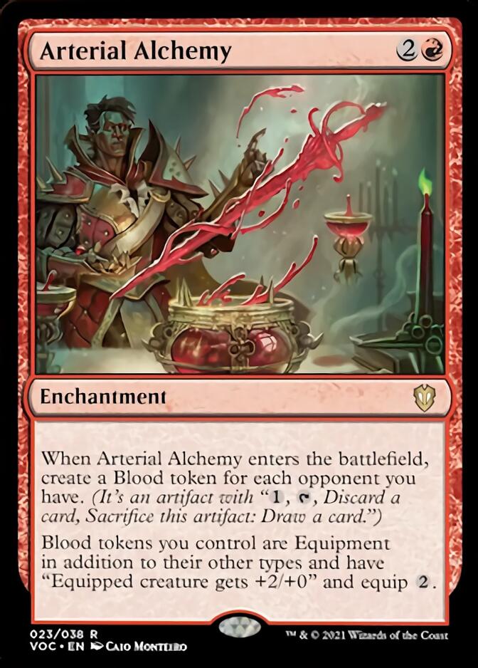 Arterial Alchemy [Innistrad: Crimson Vow Commander] | Silver Goblin