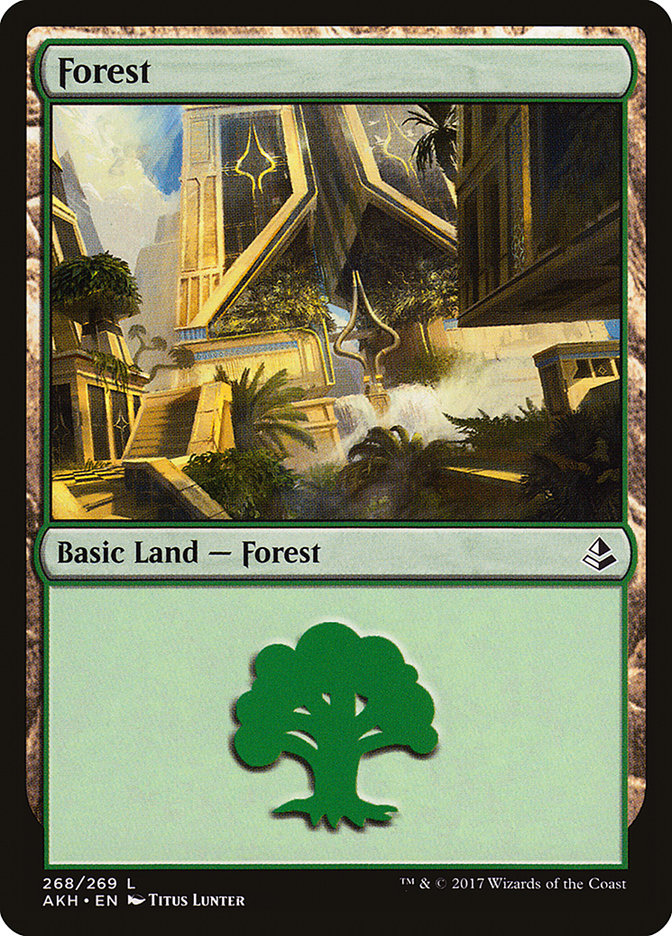 Forest (268) [Amonkhet] | Silver Goblin