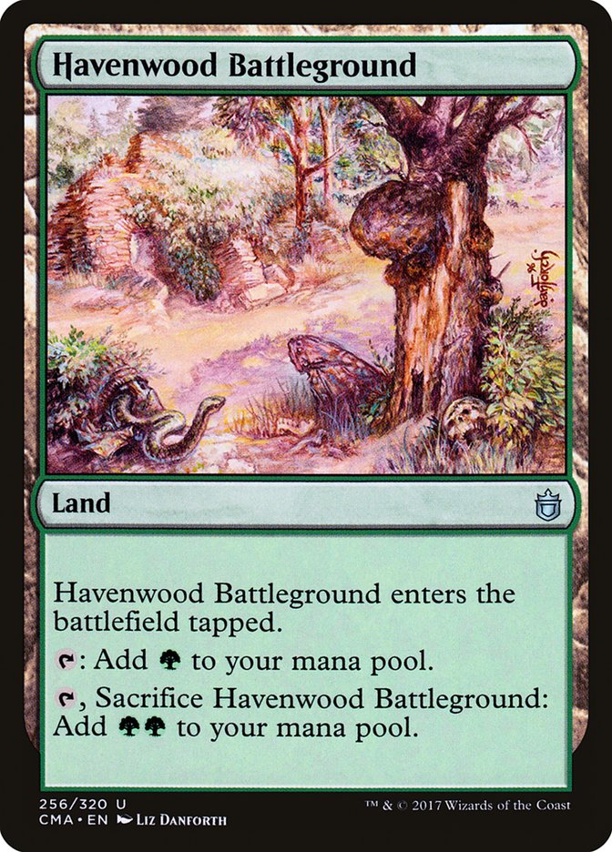 Havenwood Battleground [Commander Anthology] | Silver Goblin