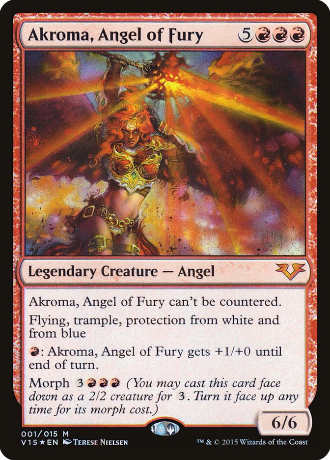 Akroma, Angel of Fury [From the Vault: Angels] | Silver Goblin